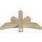 Ekena Millwork Alberta Rough Sawn Timber Gable Bracket, Douglas Fir, 36"W x 23"H x 4"D x 4"F, 15/12 Pitch GBW036X23X0404ALB00RDF - alternate 2